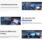 XTOOL D7BT V2.0  Car Diagnostic Tools All System 36+ Functions